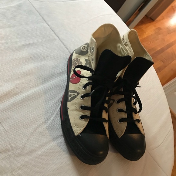 Sailor Jerry Converse Size 9 - Picture 2 of 4